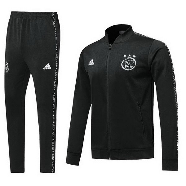 Trainingsanzug Ajax 2019-20 Schwarz Weiß